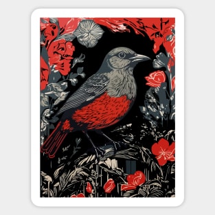 Bird Nightingale Sticker